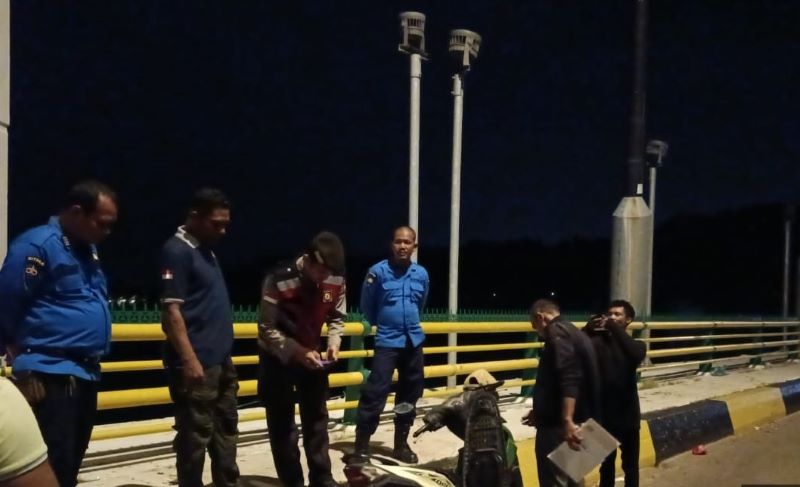 Heboh Lagi! Diduga Bunuh Diri, Pria Muda Loncat dari Jembatan Barelang Batam Dini Hari Tadi