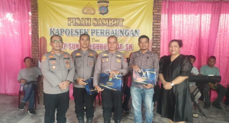 Sertijab Kapolsek Perbaungan: AKP Japri Binsar Simamora Resmi Gantikan AKP Sunipan Gurusinga