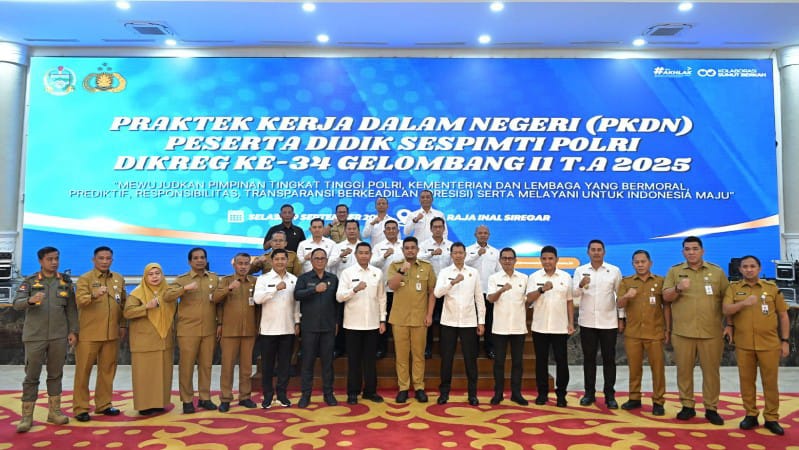 Gubernur Bobby Nasution Bahas Sumut Bersama Peserta Didik Sespimti Polri
