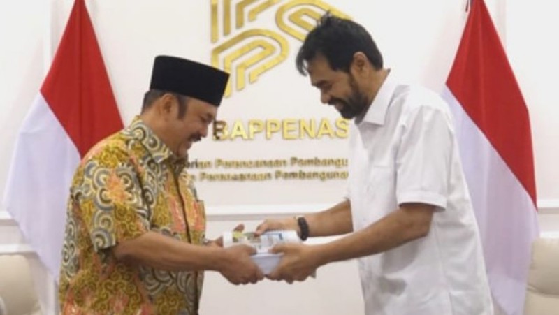 Muzakir Manaf Minta Dukungan Pembangunan Terowongan Geurutee ke Menteri PPN