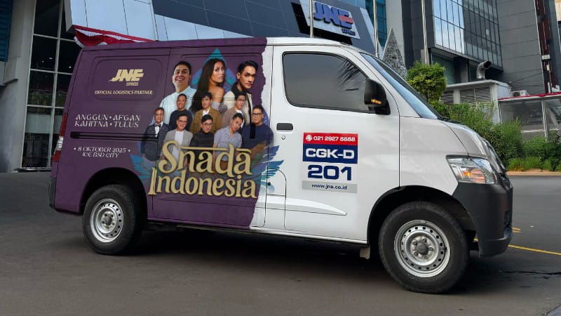 JNE Resmi Jadi Official Logistics Partner Konser Snada Indonesia, Dukung Industri Musik dan Budaya
