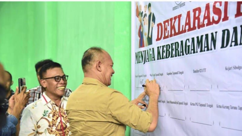 Seruan Tegas Bupati Tapteng: Jangan Usik Kondusifitas dengan Tindakan Intolerasi!