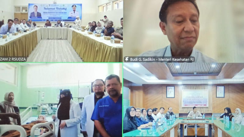 RSUD Zainal Abidin Sukses Lakukan Operasi Cerebrovascular Pertama di Aceh: Sekda Apresiasi Dukungan Menkes RI
