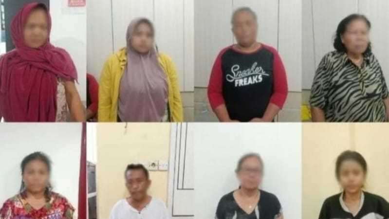 Polda Sumut Ringkus 8 Tersangka Kasus Perdagangan Bayi dari Rumah Kos di Medan