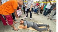 Pembunuhan Sunggal, Wahyu Agung Pranata, Polsek Sunggal, Deli Serdang, Rekonstruksi Pembunuhan, Pembunuhan Berencana, Pelaku Ayah dan Anak,