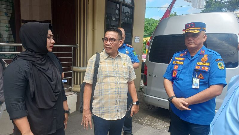 Pansus DPRD Medan Tinjau Kawasan Rawan Kebakaran di Pinggiran Sungai, Dorong Setiap Kelurahan Miliki Becak Pemadam