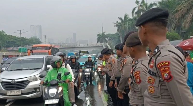 Unjuk Rasa Ojol, Polisi Siapkan Rekayasa Lalu Lintas di Medan Merdeka dan DPR