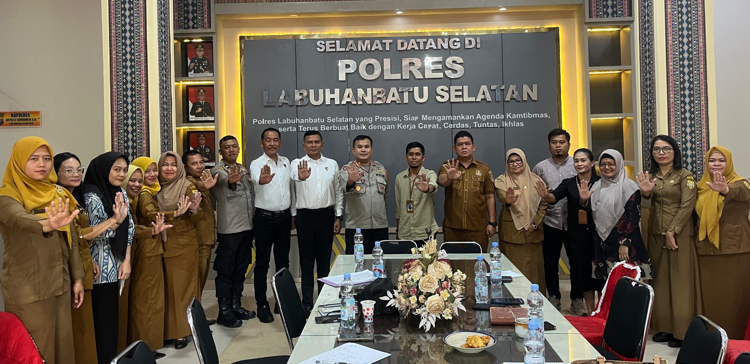 Kapolres Labusel Soroti Tingginya Kekerasan terhadap Perempuan dan Anak: “Perlu Strategi Pencegahan yang Tepat!”