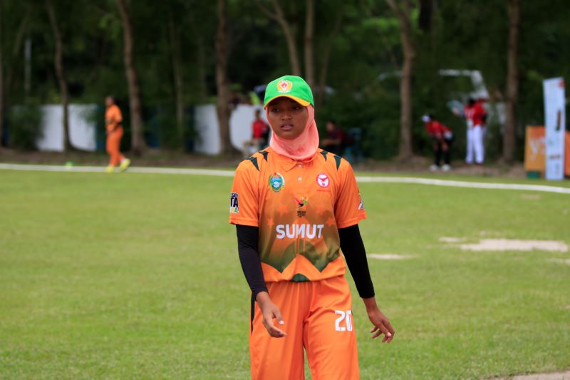 PON XXI/2024: Puti Nadhila Hanifty Bawa Tim Cricket Putri Sumut Raih Emas di Lapangan Cerdas Lubukpakam