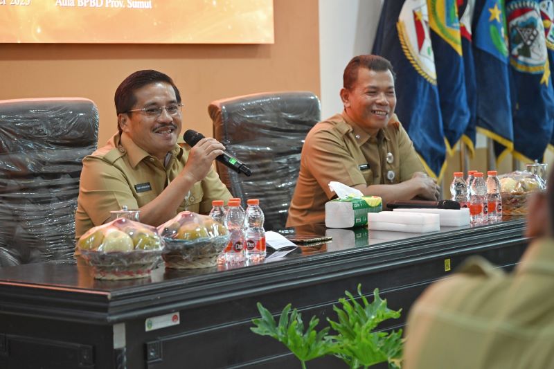 Sekdaprov Sumut: BPBD Harus Siaga Hadapi Bencana Alam dan Sosial, Unjuk Rasa Juga Diwaspadai!