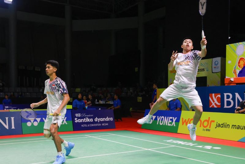 BNI Indonesia Masters 2025: Ali Faathir Rayhan/Devin Artha Wahyudi Tundukkan Pasangan China di Babak 16 Besar