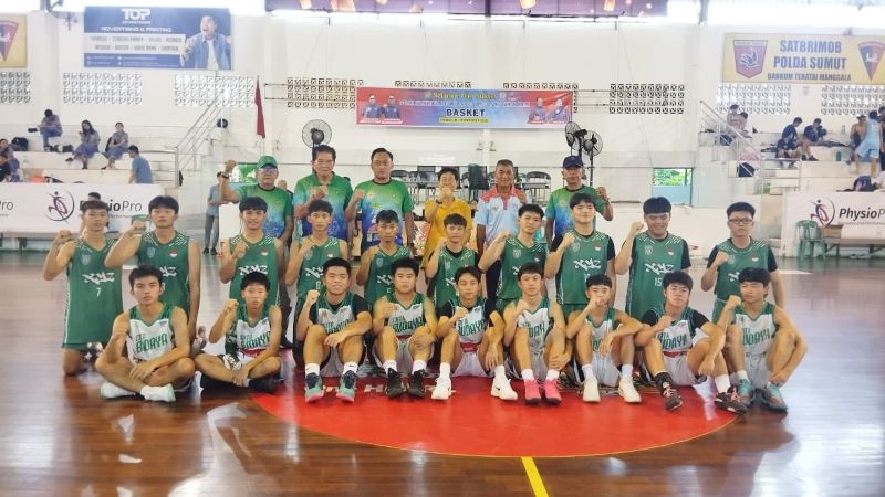 Medan Kota Juara Umum Cabor Basket Porkot Medan XV/2025, Tim Putri Curi Perhatian