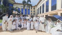 Belasan Santri TK Islam Bustaan Nur Antusias Ikuti Edukasi Manasik Haji di Asrama Haji Medan