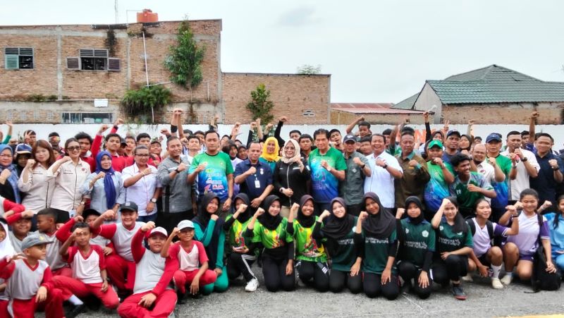 Medan Selayang Raih Juara Umum Cabor Petanque di Porkot Medan XV/2025