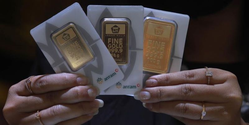 Harga Emas Antam Turun Drastis, Simak Update Terbarunya