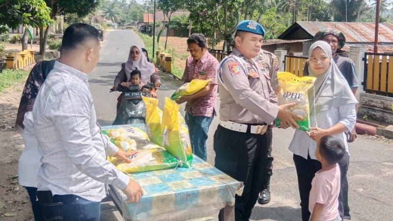 Gerakan Pangan Murah 2025: Polsek Hutaimbaru dan Bulog Jual Beras berkualitas dengan Harga Terjangkau