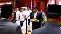 Lantik Kepala SKPA, Gubernur Aceh Ingatkan Percepatan Serapan Anggaran