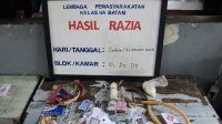 Lapas Batam Gelar Razia Gabungan, Dukung Penuh Program Zero Handphone dan Narkoba