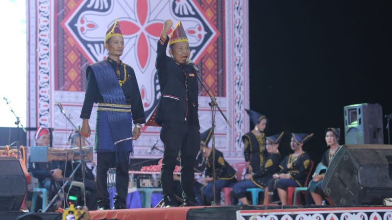 Pagelaran Budaya Pakpak Pukau Penonton di PSBD ke-6 Asahan