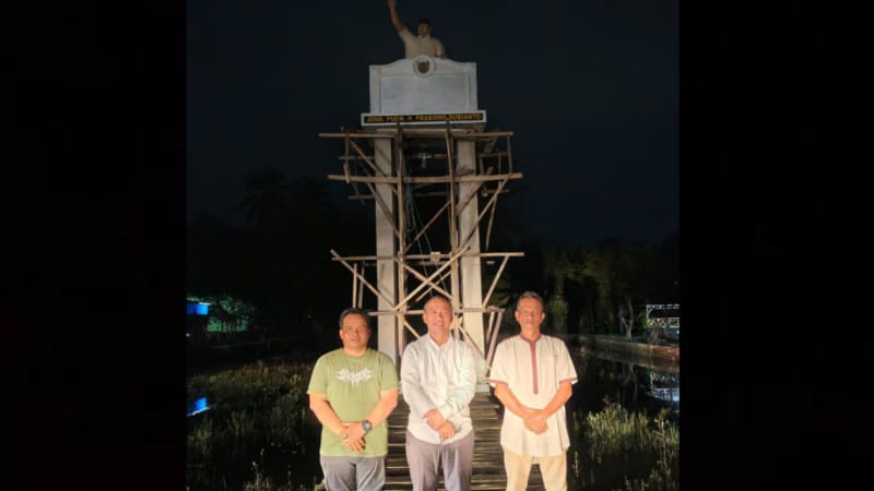 Plt. Sekda Tinjau Pembangunan Tugu Prabowo Subianto di Padangsidimpuan: Ikon Baru dan Simbol Persatuan
