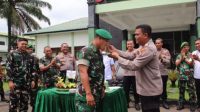 Meriahkan HUT TNI ke-80: Polres Serdangbedagai Beri Kejutan Tumpeng ke Kodim 0204/DS dan Brigif 7/Rimba Raya