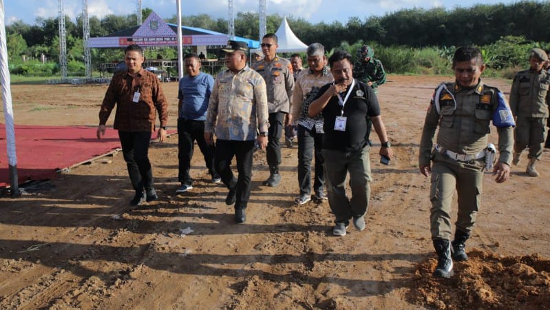 Wakil Bupati Asahan Pimpin Rapat Persiapan Sekaligus Tinjau Lokasi Pagelaran Seni Budaya Daerah ke-VI 2025