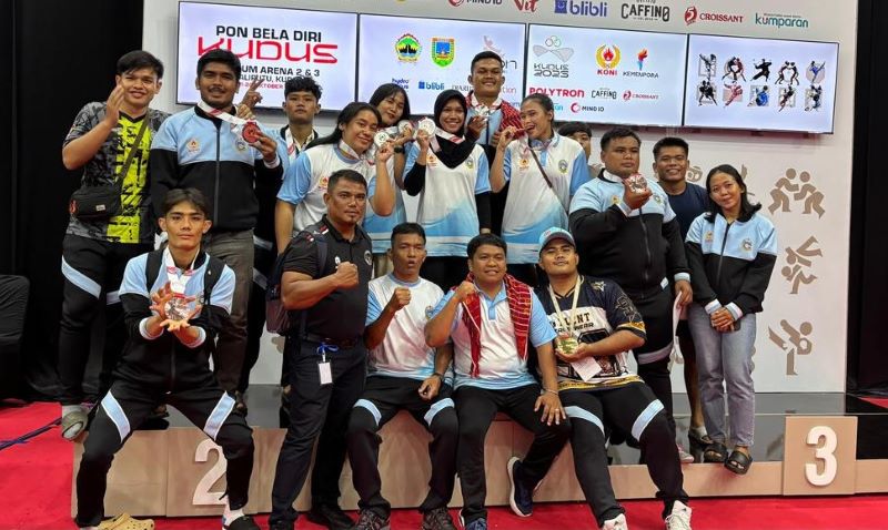 PON Bela Diri 2025: Gulat Sumut Raih 9 Medali, Prestasi Meningkat Meski Tanpa Emas