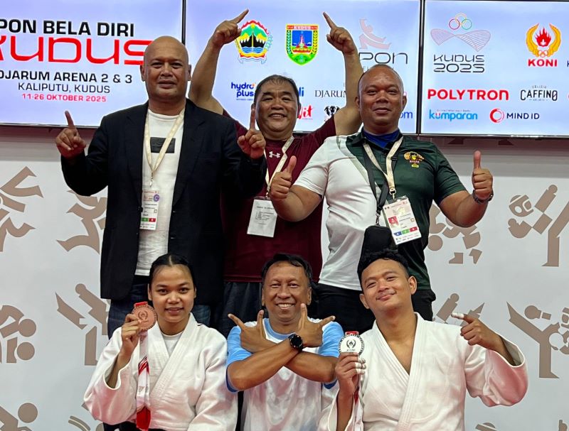 Tim Judo Sumut Lampaui Target di PON Beladiri 2025, Arief Fadhillah: Bonus Tiga Medali untuk KONI