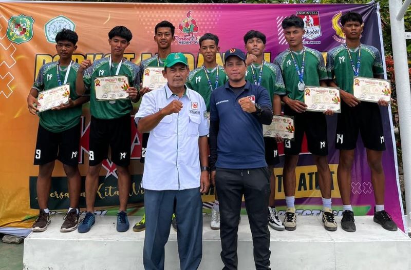 Medan Labuhan Raih Juara Umum Kabaddi di Porkot Medan 2025, Sabet Dua Medali Emas