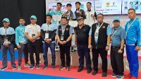 Karateka Rizki Lawyer Buka Keran Emas Sumut di PON Bela Diri II/2025