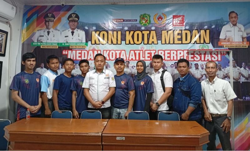 Ketua KONI Medan Dukung Penuh Kenshi Kota Medan Tampil di PON Bela Diri 2025 di Kudus