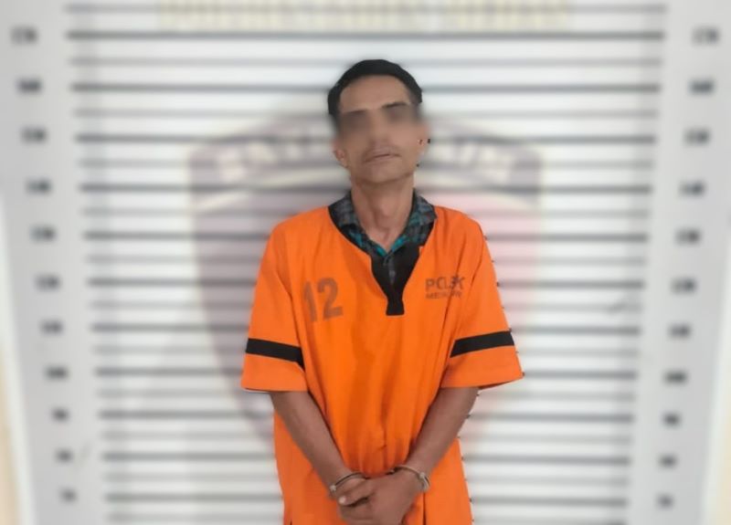 Maling Kotak Amal Masjid Al Barkah di Medan Timur Ditangkap Polisi