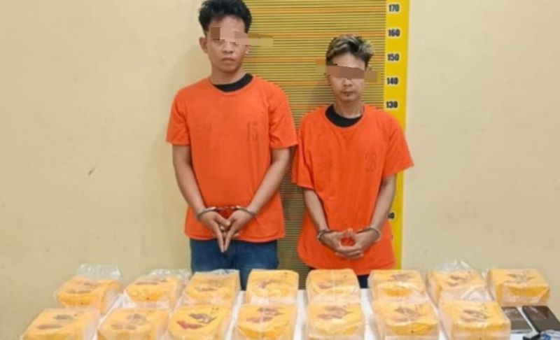 Polda Sumut Tangkap Kurir Sabu 15 Kg di Labuhanbatu, Warga Asahan dan Tanjungbalai Terlibat