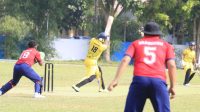 Rifki 5 Tim Cricket Putra Sumut Raih Emas di PON XXI 2024, Mukamad Rifki Jadi Sorotan