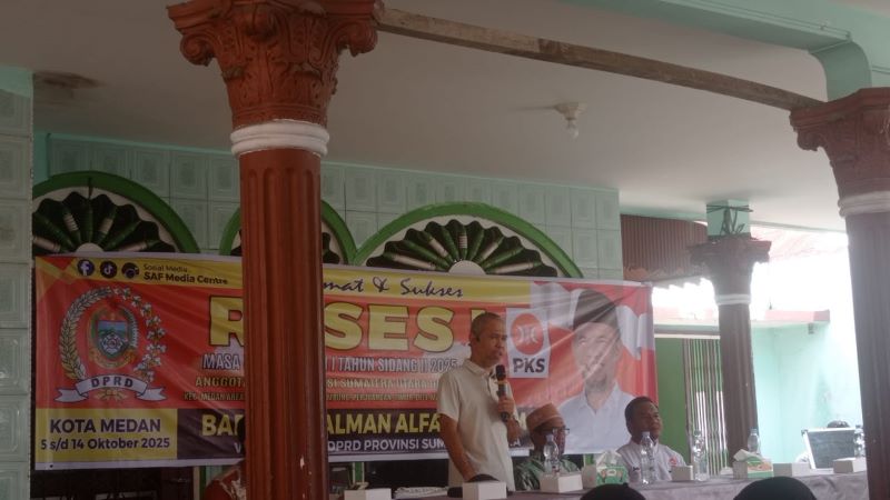 Anggota DPRD Sumut Salman Alfarisi Gelar Reses, Serap Aspirasi Warga Medan Perjuangan
