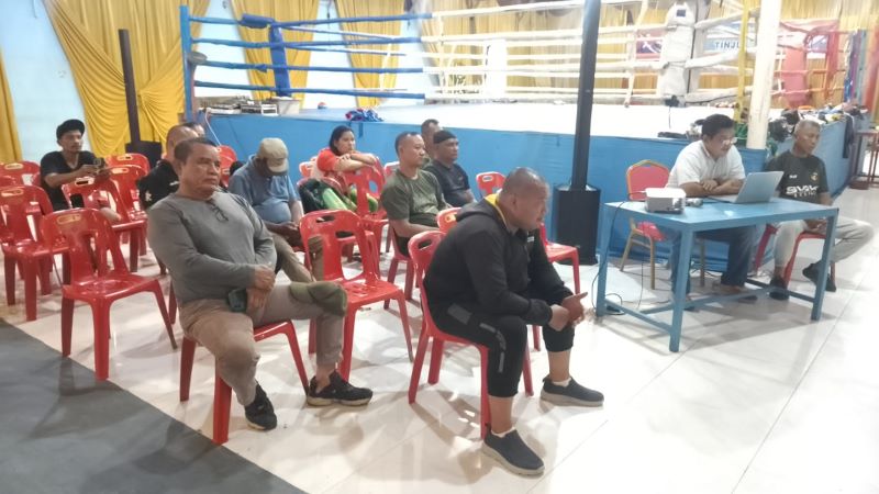 Jelang Porkot Medan XV 2025, Pertina Gelar Technical Meeting: 75 Petinju Siap Berlaga di 13 Kelas