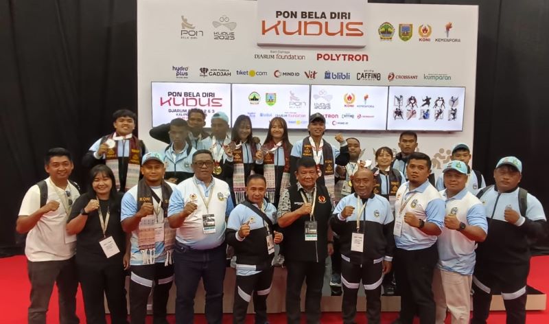 Tim Sambo Sumut Bersinar di PON Bela Diri 2025: Raih 3 Emas, Lampaui Target Medali
