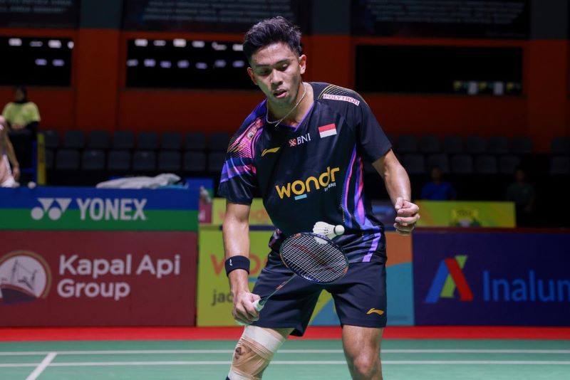 Yohanes Saut Marcellyno Bangkit Dramatis, Singkirkan Wakil China di Indonesia Masters 2025