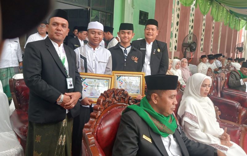 Bupati Labuhanbatu Pimpin Upacara Hari Santri ke-10, Ajak Santri Sukseskan Program Pemerintah