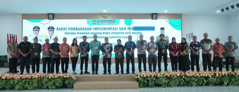 emkab Asahan Perkuat Aturan Pakaian Dinas ASN