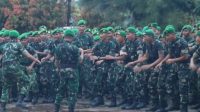 252 Prajurit TP 903 Baluseda Tiba di Nias Barat
