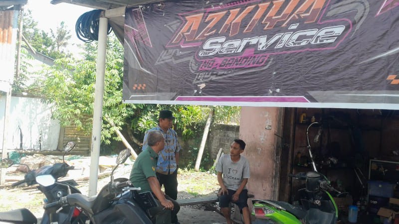 Bandel! Bengkel Motor Azkiya Service Terus Buat Bising di Sunggal Kanan