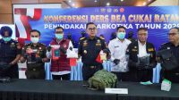 Bea Cukai Batam Gagalkan Dua Penyelundupan Narkotika di Perbatasan