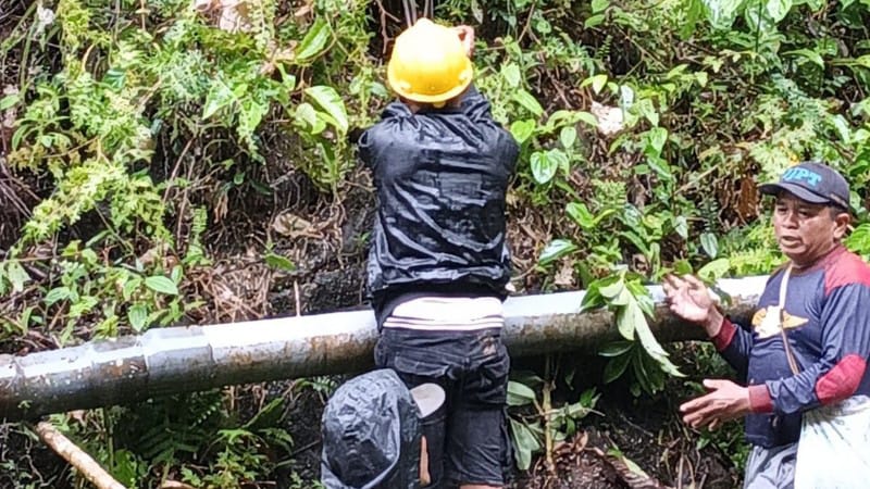 Curah Hujan Tinggi Rusak Sumber Air, Distribusi PDAM Tapteng Terganggu