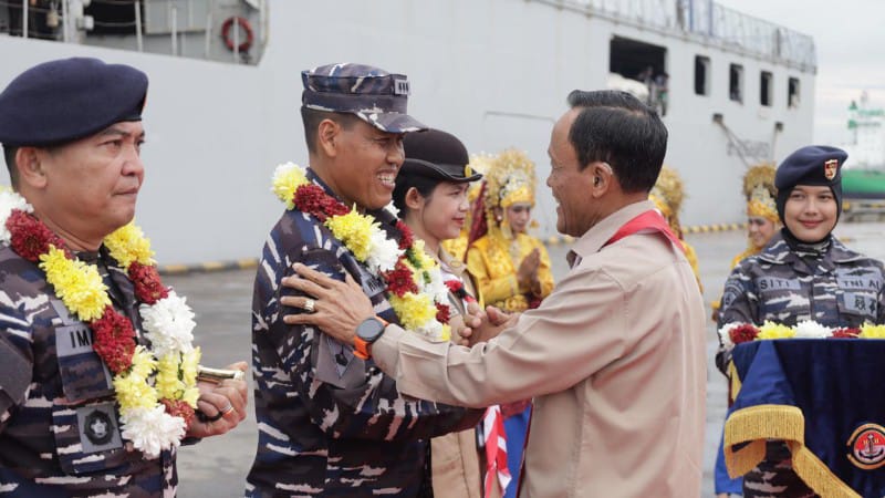 Kodaeral IV Batam Sambut Peserta PPKM 2025 di Dermaga Bintang 99