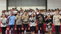 Peringati Hari Guru: Polsek Batu Aji Sambangi Sekolah Maranatha