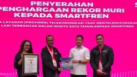 Pertama di Indonesia: SMARTFREN Catat Rekor Nasional Sebagai Penyedia Layanan Telekomunikasi Penyelenggara Ajang Lari Terbanyak Dalam Satu Tahun