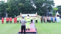 Polres Labuhanbatu Gelar Apel Tanggap Bencana Alam, Personel Siaga Penuh