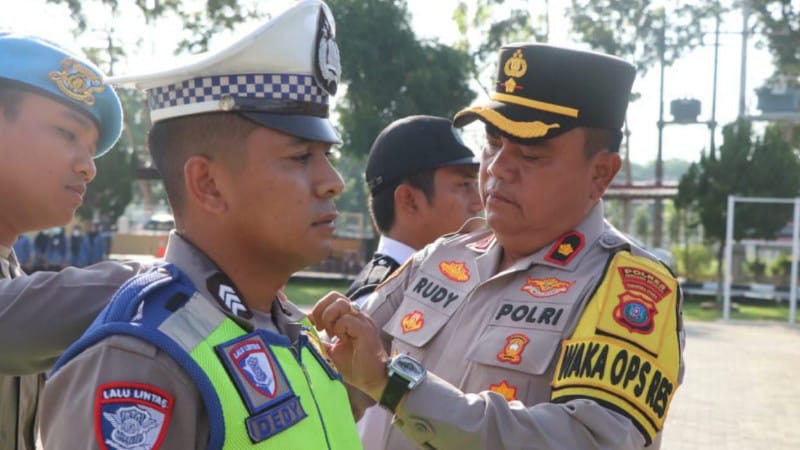 Polres Sergai Gelar Apel Operasi Zebra Toba 2025 untuk Tingkatkan Keselamatan Lalu Lintas