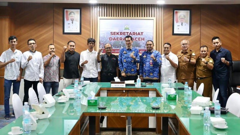 Sekda Aceh Ajak Media Dukung Upaya Pemerintah Tekan Inflasi Lewat Program Makan Bergizi Gratis